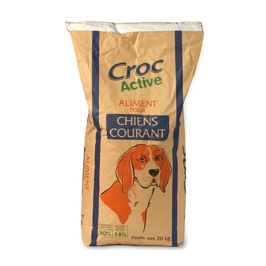 CROC ACTIVE Aliment pour chiens 20 Kg